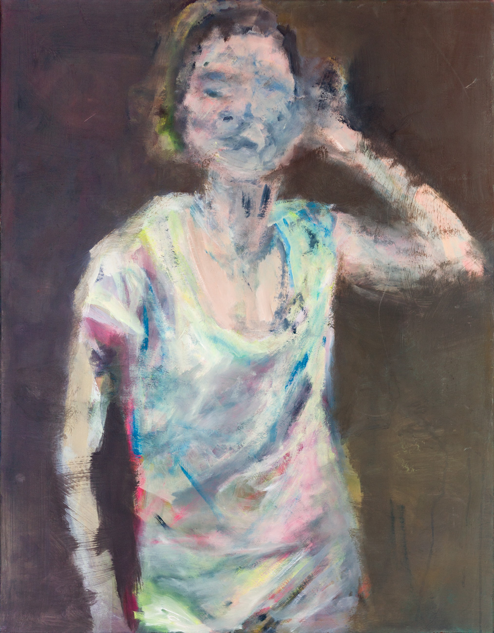 schön, 00 x 00 cm, Vinyl auf Leinwand 2014