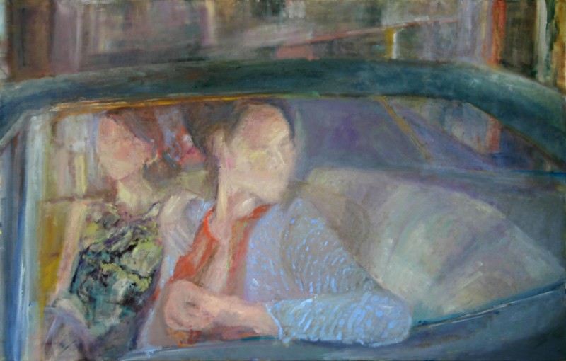 Vorbei, 80 x 125 cm, 2012